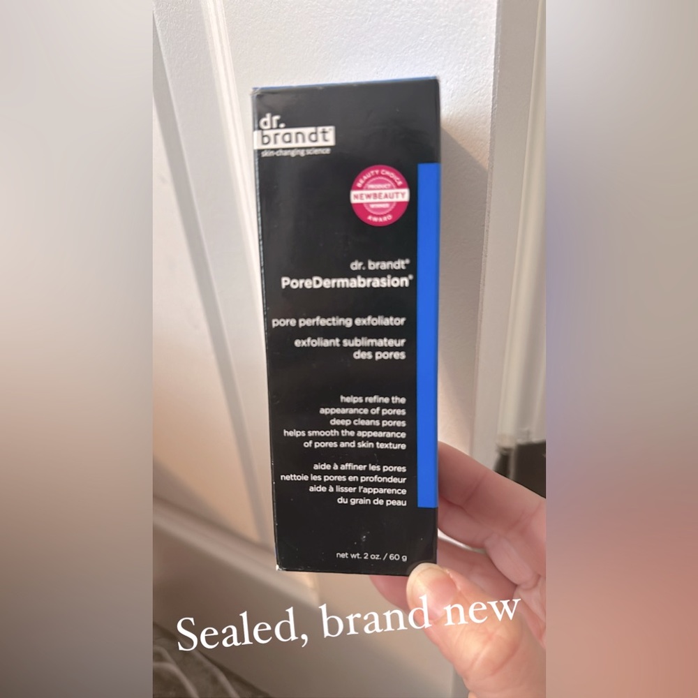 NEW Dr. Brandt PoreDermabrasion Exfoliator